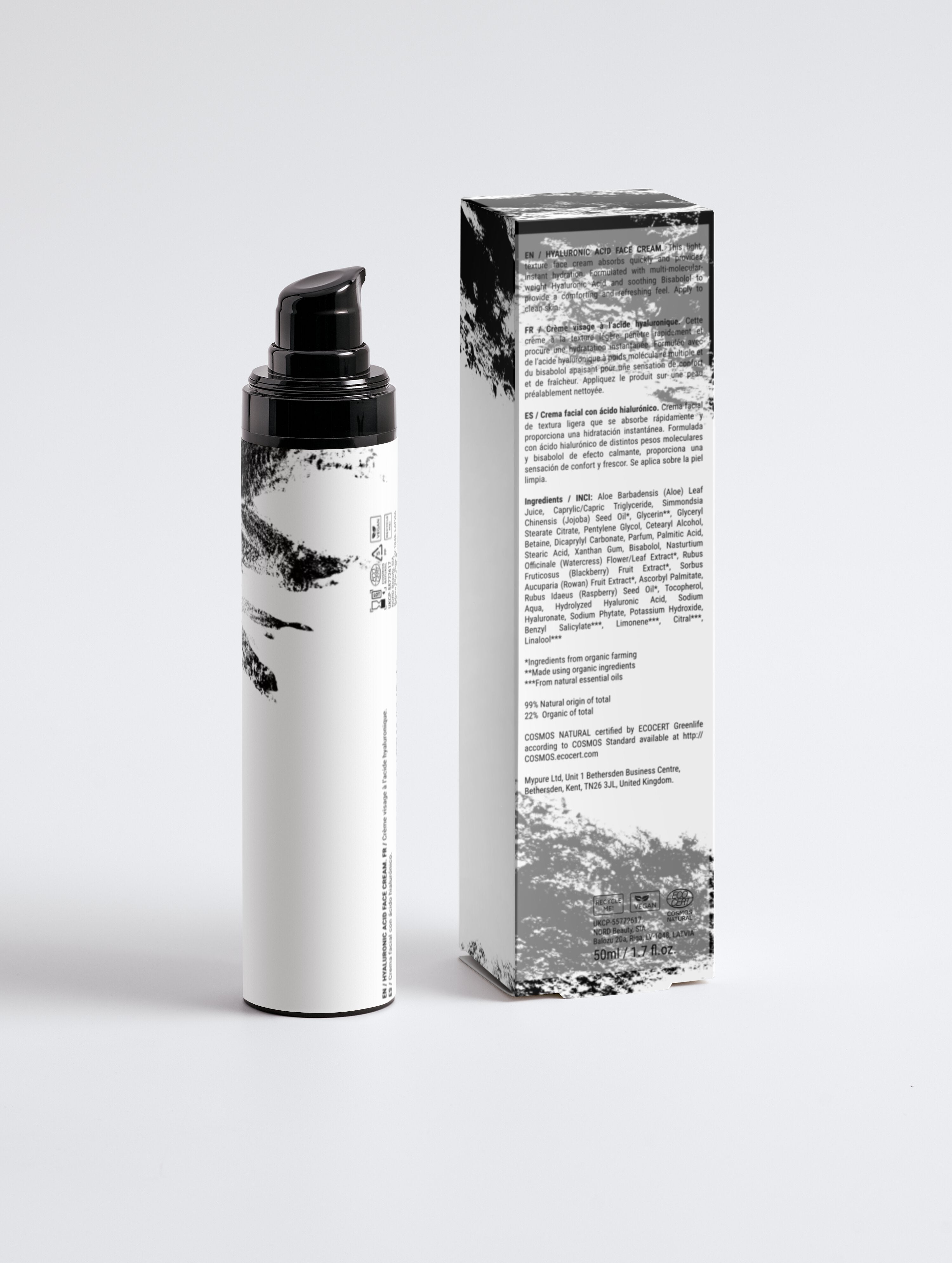 Hyaluronic Acid Face Cream for Men