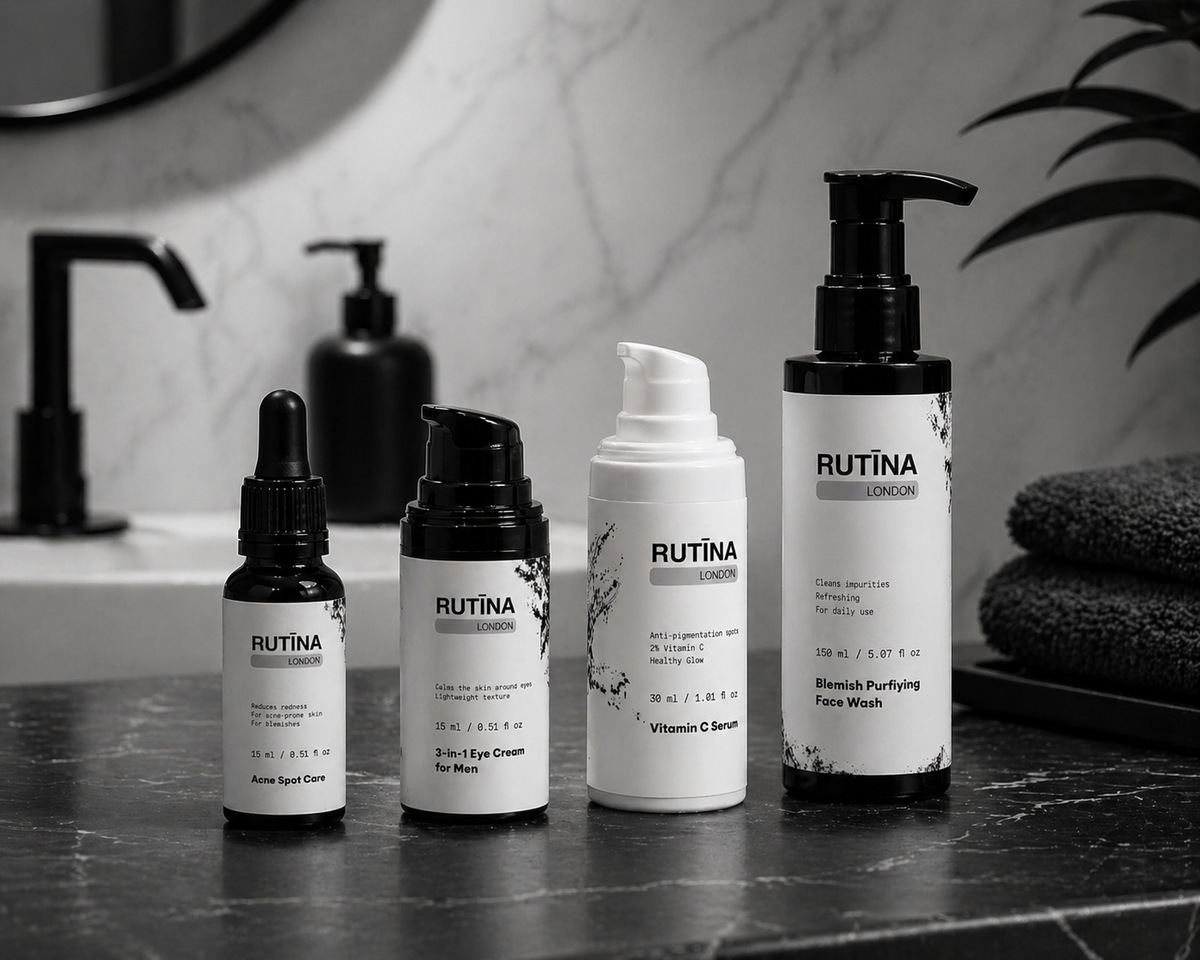 Rutina London skincare subscription film